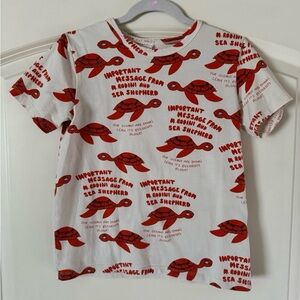 Mini Rodini x Sea Shepherd Turtle Shirt 8-9